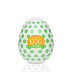 Мастурбатор-яйцо Tenga Egg Stud с шестиугольными выступами SO5495 фото