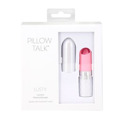 Вибратор Pillow Talk Lusty Luxurious Flickering Massager - Pink SO7751 фото