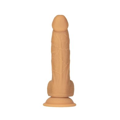 Фаллоимитатор ADDICTION Dual Density Silicone Dildo Caramel 8″, присоска, диаметр 4,3 см, вибропуля SO8243 фото