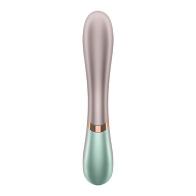 Смарт вібратор-кролик із підігрівом Satisfyer Hot Lover Green SO5542 фото