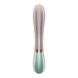 Смарт вібратор-кролик із підігрівом Satisfyer Hot Lover Green SO5542 фото 4